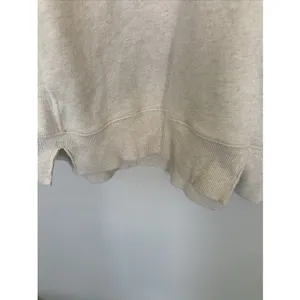 Aerie Women’s Nude Cream Oversized Crewneck Sweatshirt Long Sleeve Size Small thumbnail 8