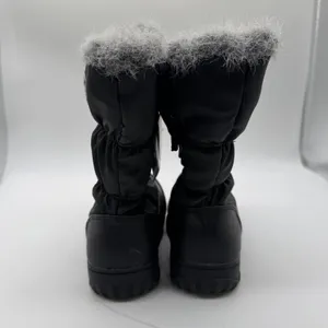 Totes April Black Wide Width Snow Boots Womens 5W Thermolite Insulated Faux Fur thumbnail 5