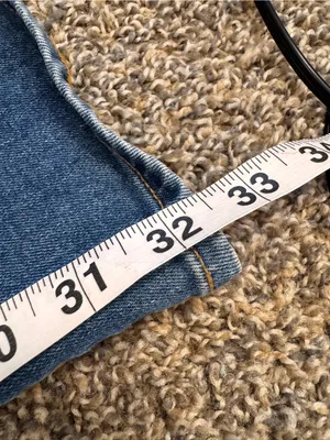 Veronica Beard Beverly Skinny Flare High Rise Jeans Womens 29 Blue Denim Fall thumbnail 2