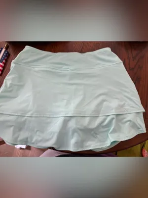 Foot joy Light Mint tiered golf Skort - Women medium thumbnail 7