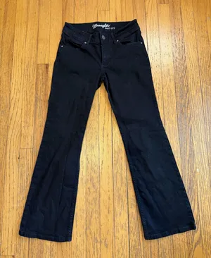 Wrangler WOMENS Jeans Boot Cut Stretch Denim 5 Pocket 7X30 thumbnail 1