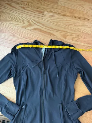 Lululemon Define Hooded Jacket Nulu Black Size 10 thumbnail 7