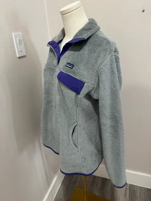 Patagonia Women's Re-Tool Snap-T® Fleece‎ Pullover Large thumbnail 3