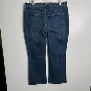 Madewell Kick Out Crop‎ Jeans Arlen Wash Size 32 Minimalist Casual Preppy thumbnail 4