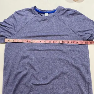 Lululemon Swiftly Tech Short Sleeve Workout Top Size 6 Purple Heather thumbnail 5