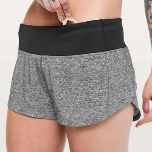 Lululemon Speed Up Short 2.5" Women's Size 10 Heather Lux Multi Black Running thumbnail 1