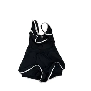 Abercrombie YPB Motiontek Hybrid Black White Onesie Size Women's XS thumbnail 4