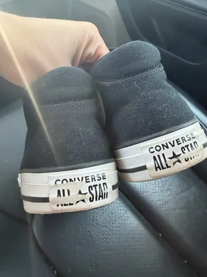 Converse Chuck Taylor All Star High Top Black White Women’s size 8 shoes thumbnail 4