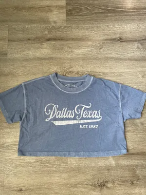 Aeropostale | Crop Boyfriend Tee Dallas size small thumbnail 2