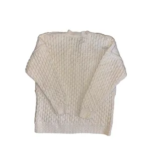Vtg 90s Express Compagnie Internationale Handknit Cable Knit Sweater S Chunky thumbnail 2