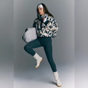 Free People Movement Geometric Patterned Jacket thumbnail 4