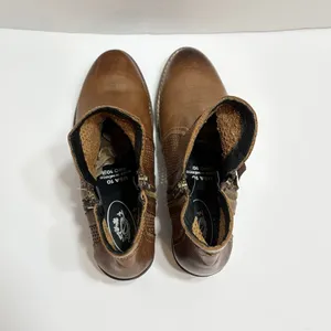 Sterling River Boots Womens 10 Brown Leather Perforated Western NWT thumbnail 5