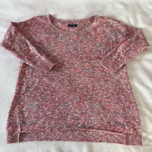 Vintage 90s American Eagle Womens Size‎ Small Sweater 3/4 Sleeve Pink Coquette thumbnail 1