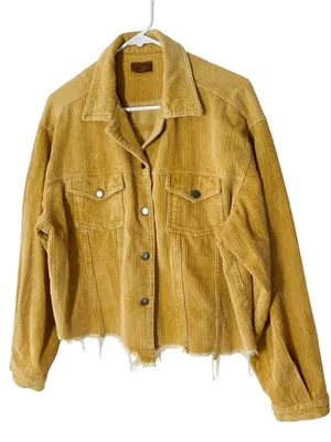 POL Distressed Corduroy Jacket thumbnail 3