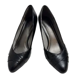 Life Stride Comfort Wedge Shoes Women's 7.5 M Black Dress Shoe Pump thumbnail 1