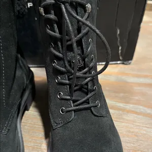NWT Lauren‎ Ralph Lauren Carlee Black Suede Booties – Size 5 thumbnail 7