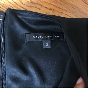 David Meister Black Short-sleeve Dress thumbnail 8