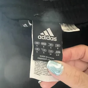 Adidas Black and White Track Pants thumbnail 3