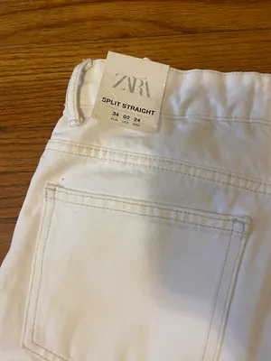 ZARA Straight Leg Jeans • Size 2 thumbnail 8