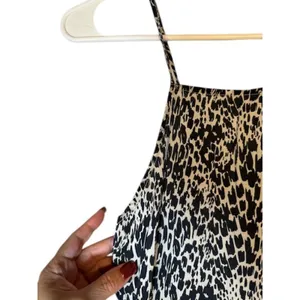 Abercrombie & Fitch Women’s Black White Animal Print Sleeveless Mini Dress XS thumbnail 3