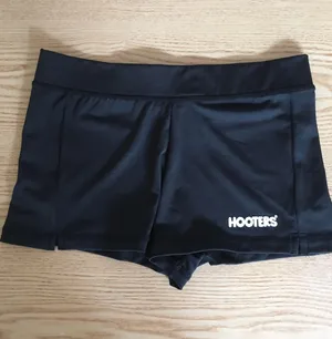 Hooters New Girl Uniform Shorts Clearwater Florida Black Size Xxs thumbnail 5