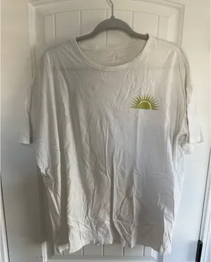 Aerie White Graphic T-Shirt  thumbnail 3