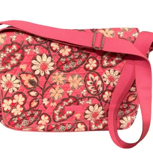 Vera Bradley Laptop Messenger Bag, Blush Pink- like new thumbnail 2