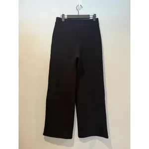 NEW OGL Pants Small Black Wide Leg Stretch Office Minimal Quiet Luxury Travel thumbnail 2