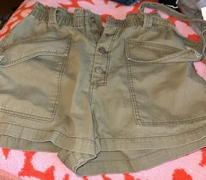 Urban outfitters high rise shorts thumbnail 1