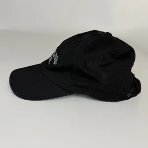 Vintage 90's Timberland Logo Black Baseball Cap Adjustable Hat Cotton Women thumbnail 4