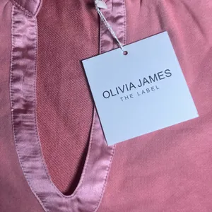 Olivia James The Label Elizabeth Short Sleeve Ruffle Neck Popover thumbnail 2