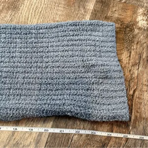 Women’s Fleece Knit Wide Leg High Rise Casual Pants Cropped Soft XS/Small thumbnail 4