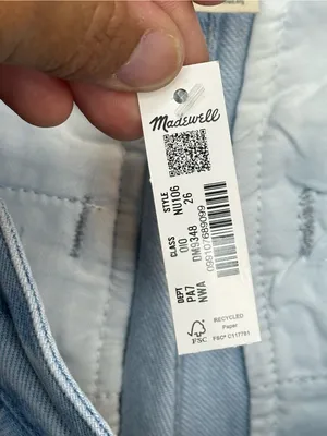 Madewell Curvy Harlow Wide-Leg Trouser Jeans W26 Light Wash NWT thumbnail 13