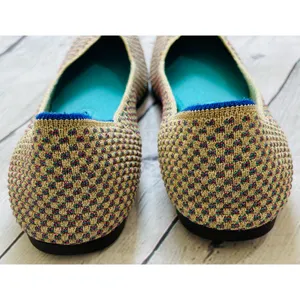 Rothy’s The Point Multi Metallic Flats thumbnail 12