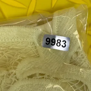 Bardot Yellow Guipure Lace Sheath Midi Dress 12 XL Square Neck Spaghetti Straps thumbnail 14
