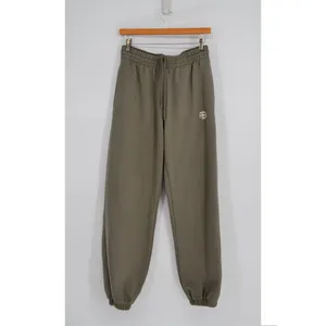 Anine Bing Karter Sweatpants Gray Women's S Cotton Fleece Relaxed Logo Slouchy thumbnail 3