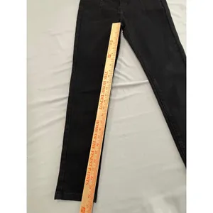 Free People We The‎ Free High Rise Skinny Jeans Dark Shadows Black Size 30 thumbnail 10
