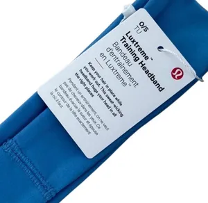 Lululemon Womens Luxtreme Training Headband Pool Party thumbnail 8