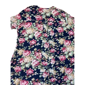 Umgee multicolor floral‎ tunic lightweight flowy sz L thumbnail 7