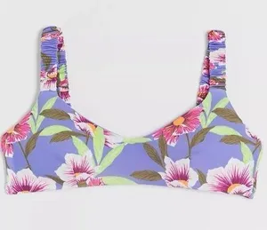 NWOT L*space Lloyd floral bikini top small thumbnail 1