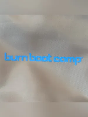 Burn Boot Camp Silver Sling/ Fanny Pack Bag 💙✨ Blue thumbnail 9