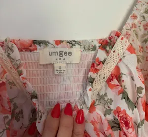 Umgee Mixed Pattern Dress thumbnail 3