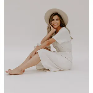 ✨HP✨Bridget Belted Dress✨ White Size L thumbnail 8
