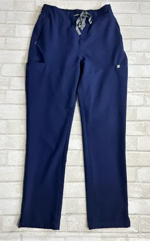 Figs Woman’s Yola High rise slim Scrubs Navy Style W22SW2014 thumbnail 1