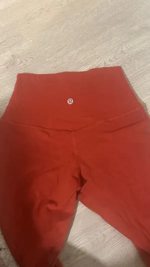 Burnt Orange Lululemon Leggings Align thumbnail 2