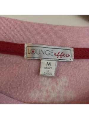 🇺🇸Lounge affair pink gnome and snowflake soft fleece like pajama SET thumbnail 7