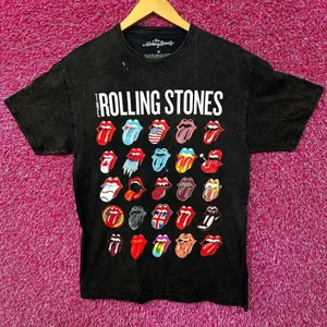 The Rolling Stones Around the World Mineral Wash tee Medium thumbnail 1