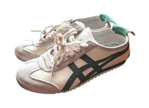 ONITSUKA TIGER Mexico 66 White Green Sneaker Sz 6 thumbnail 1