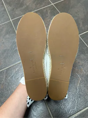 Kate Spade New York Womens Tie Back Grayson Slip On Espadrille Shoes White 7.5 thumbnail 7