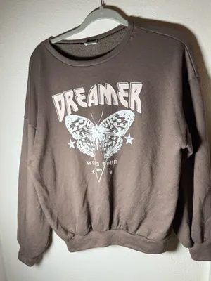 Le Lis vintage sweatshirt brown xl dreamer thumbnail 1